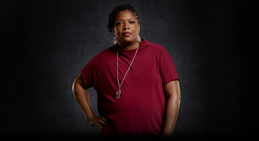 Photo of Joyce, parent who care for someone living with sickle cell