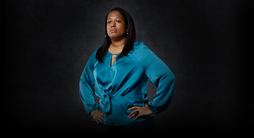 Photo of Talana, parent who cares for someone living with sickle cell disease.